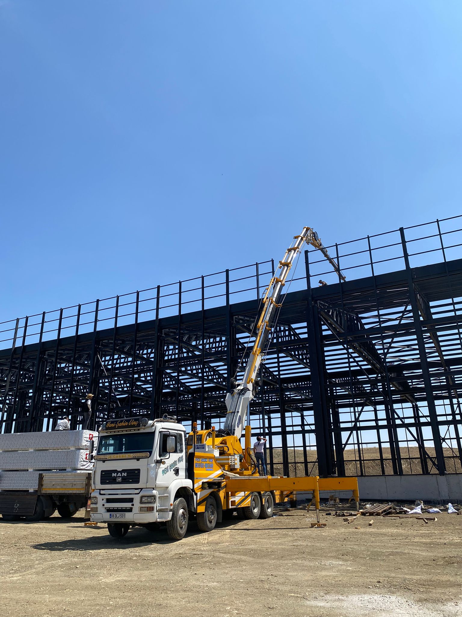 Ankara Sepetli Vinç Projesi - 45- ton