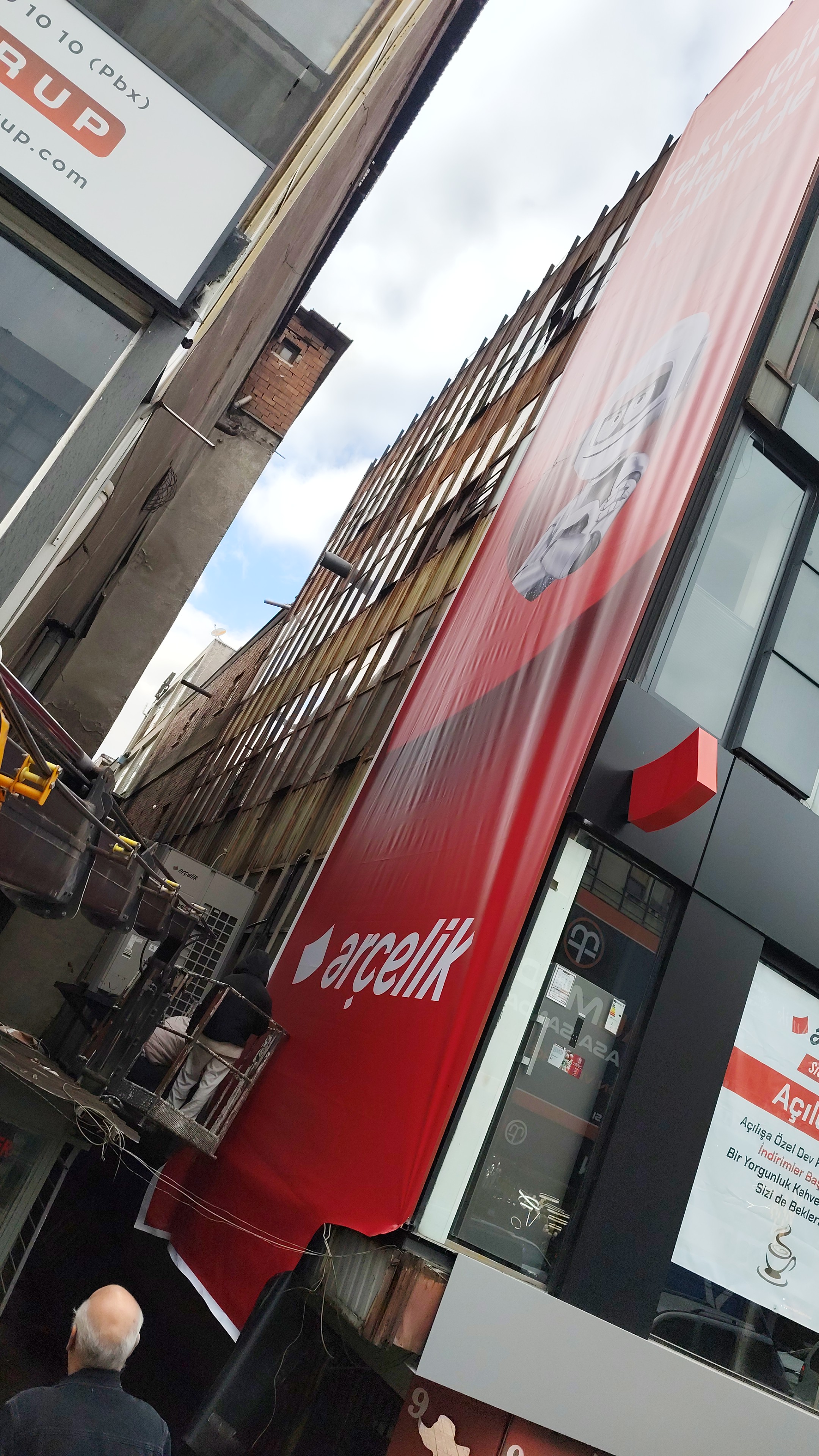 Ankara Sepetli Vinç Projesi - 27-m sepetli